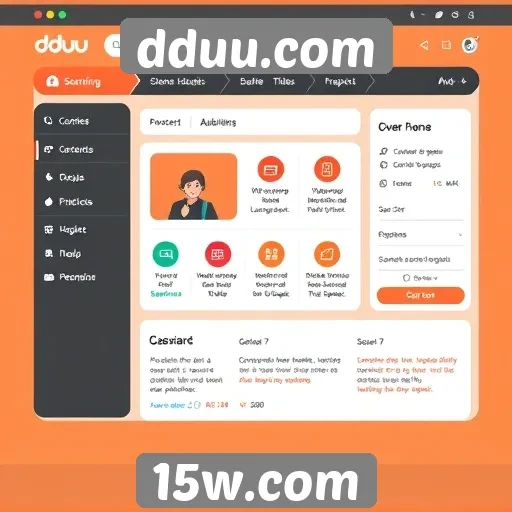 Análise da interface do usuário no dduu.com